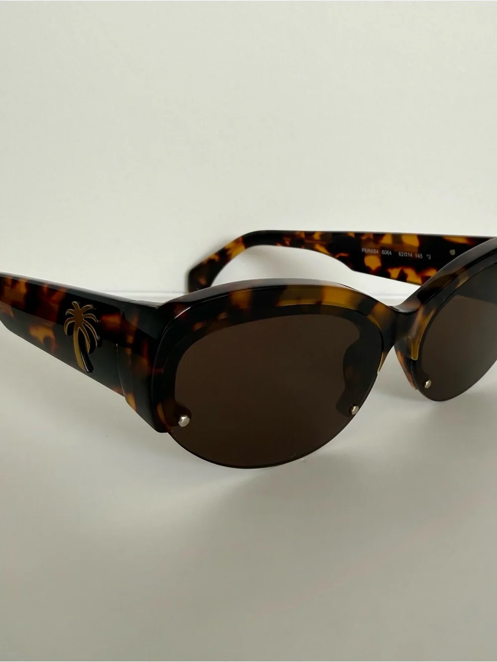 NEW!!! Palm Angels unisex sunglasses PERI054 6064 Authentic